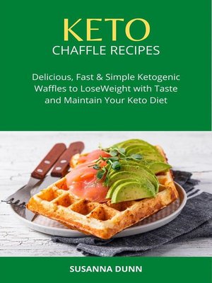 cover image of Keto Chaffle Recipes